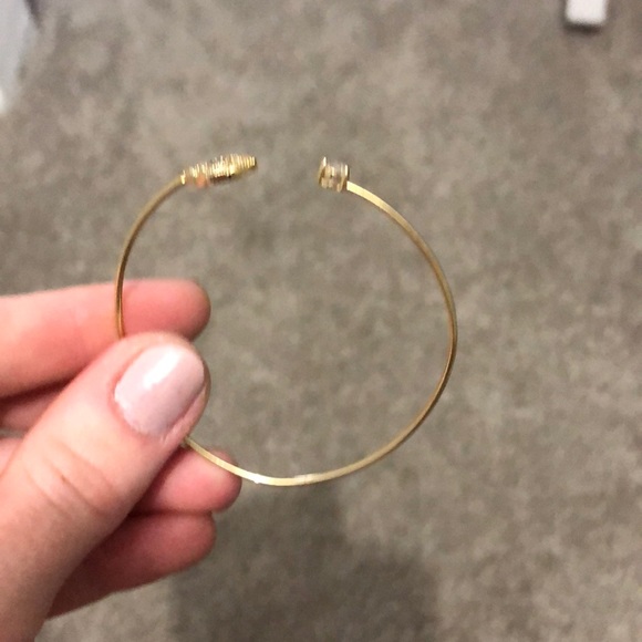 Evil eye wire bangle - Picture 4 of 4